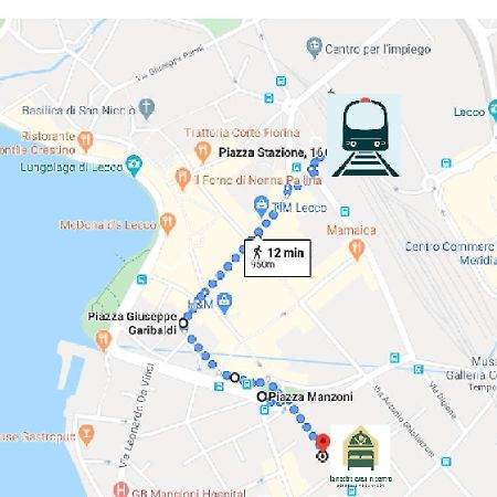 La Nostra Casa In Centro Hotel Lecco Eksteriør billede